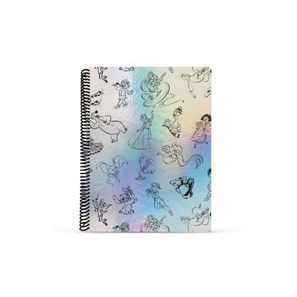 Cuaderno Universitario Rayado Disney 100 Mooving