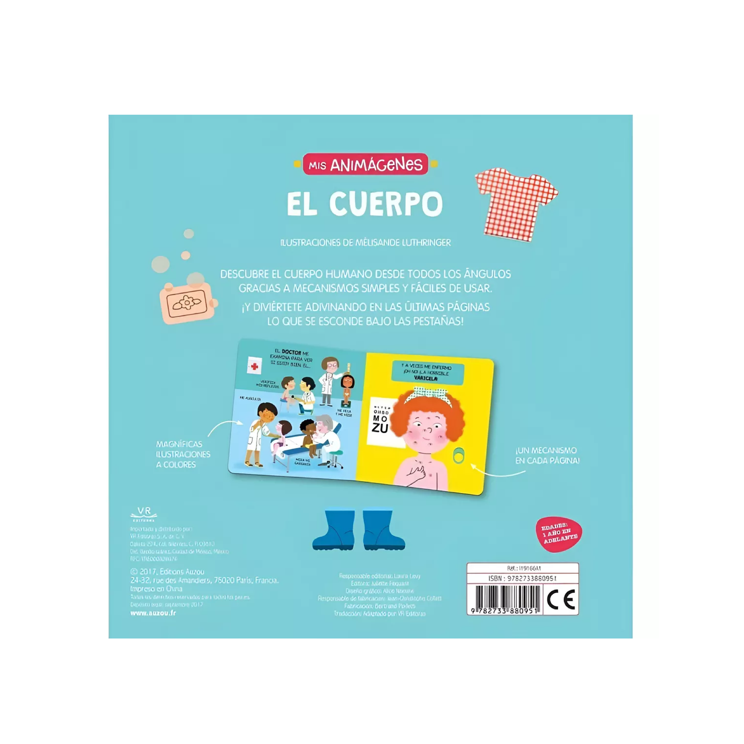 Libro Mis Animágenes: El Cuerpo Auzou