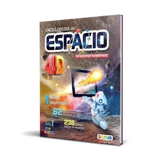 Libro Enciclopedia Del Espacio 4D Sigmar