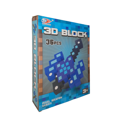 Hacha De Goma Eva 3D 36 Piezas