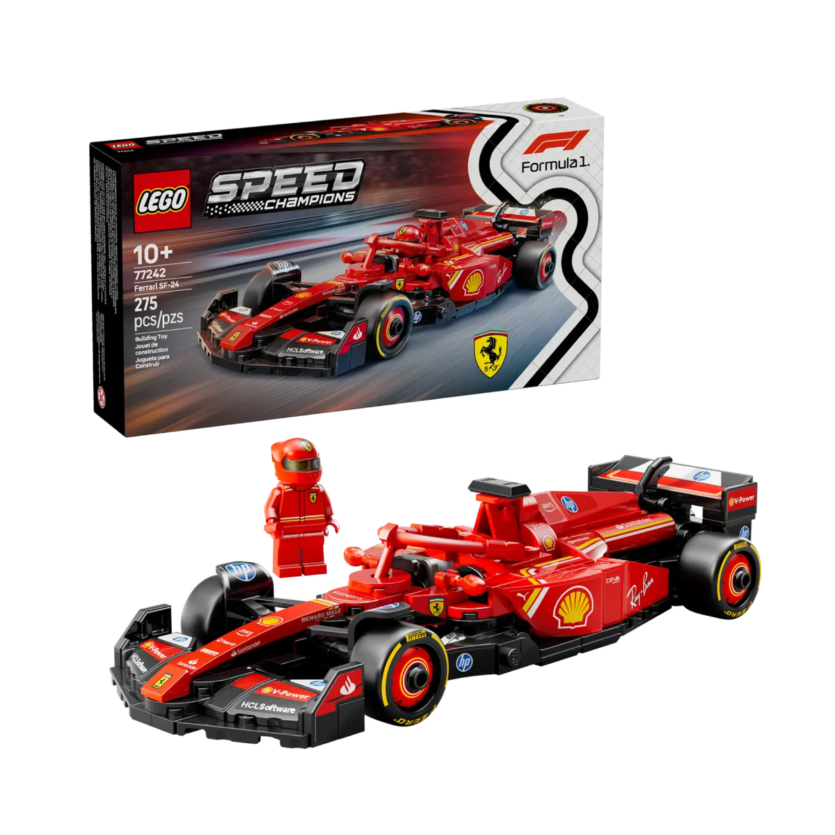 LEGO Ferrari F1: armá la pasión por el Cavallino