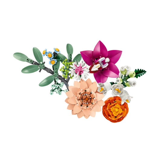 Lego Ramo De Flores Fantasía Colección Botanica