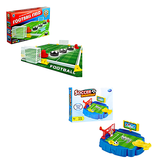 Set Doble de Juegos de Fútbol de Mesa