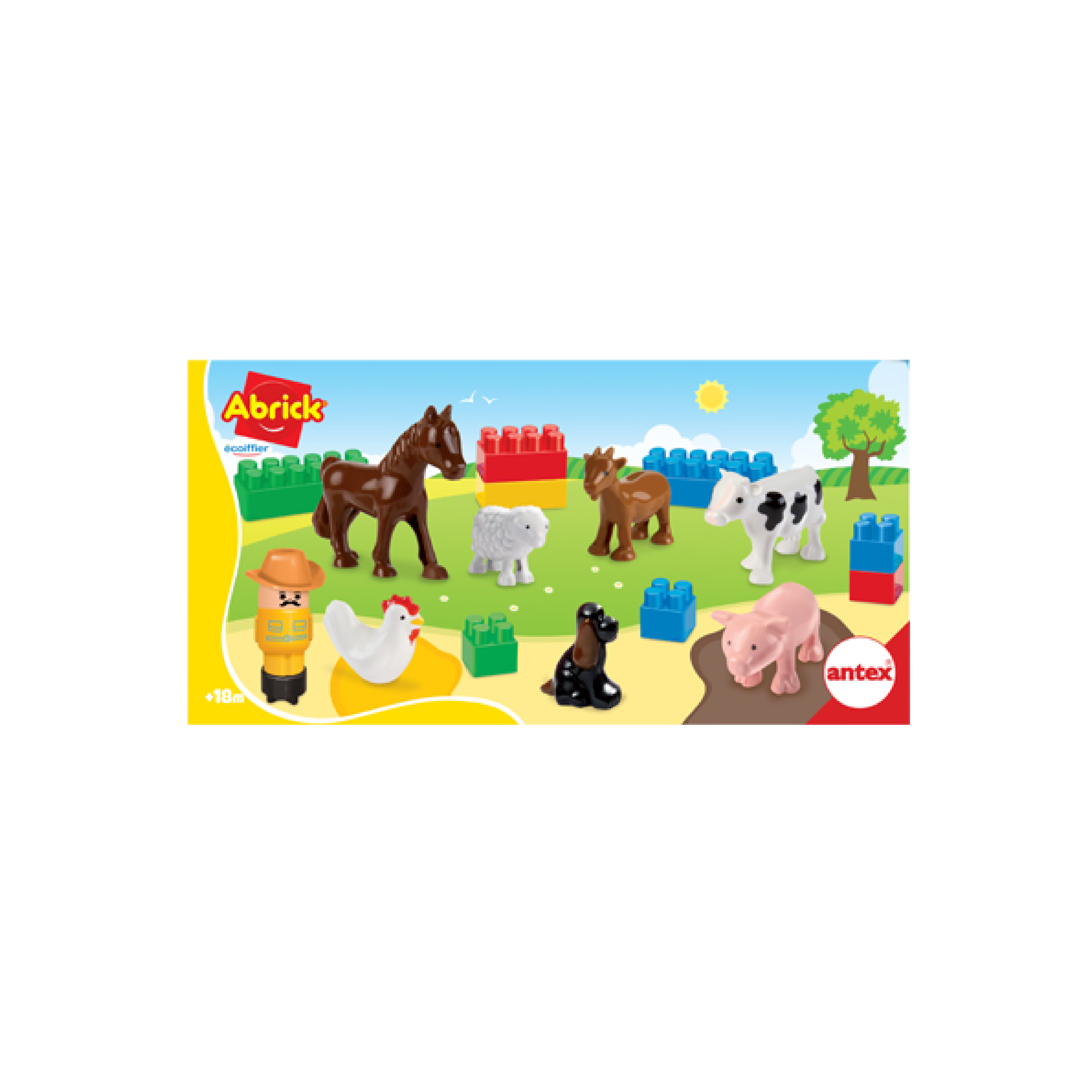 Set De Granja Abrick Antex – JUGUETERIAS MONOCOCO