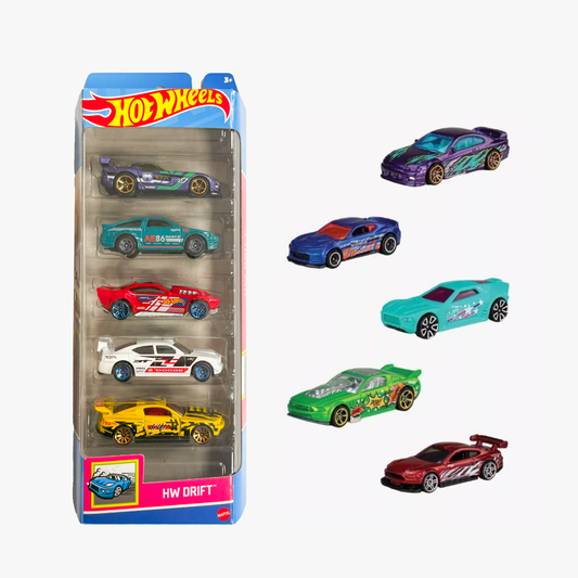 Hot Wheels Pack de 5 vehículos
