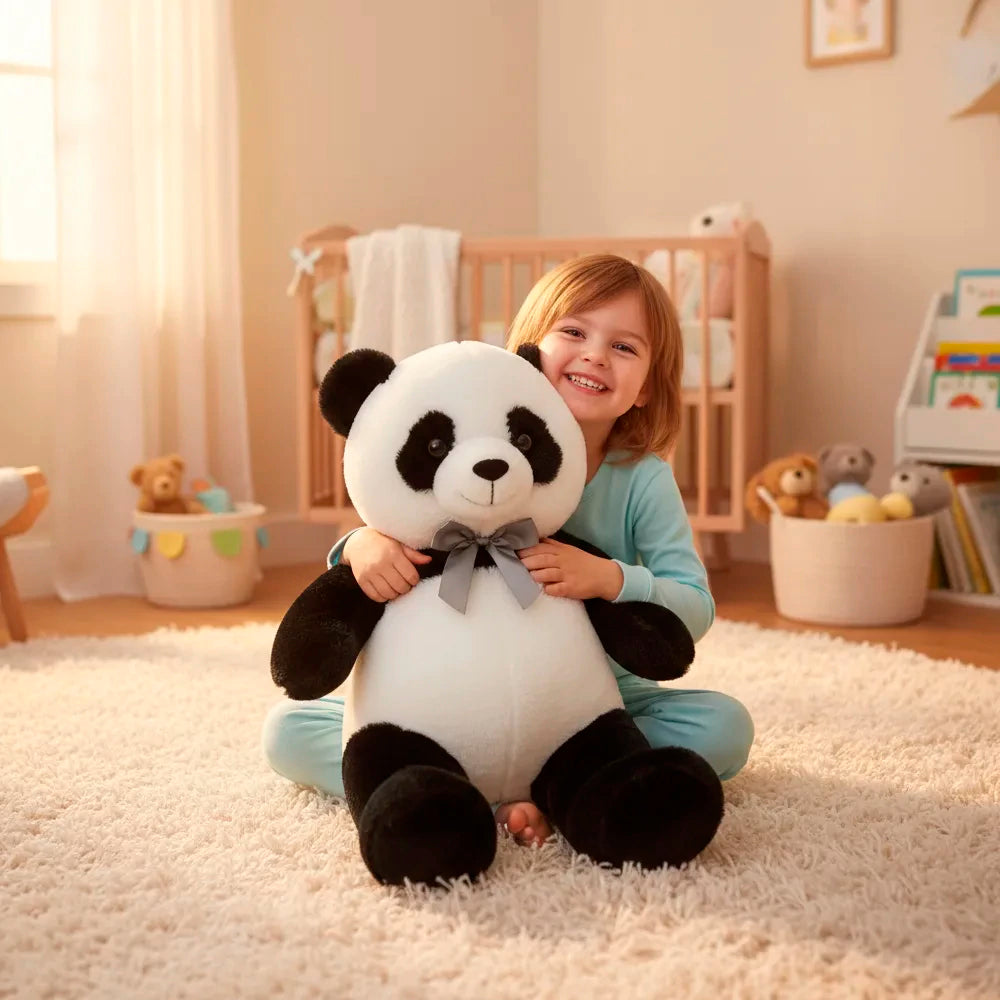 Peluche Panda Gigante con Moño 100 cm