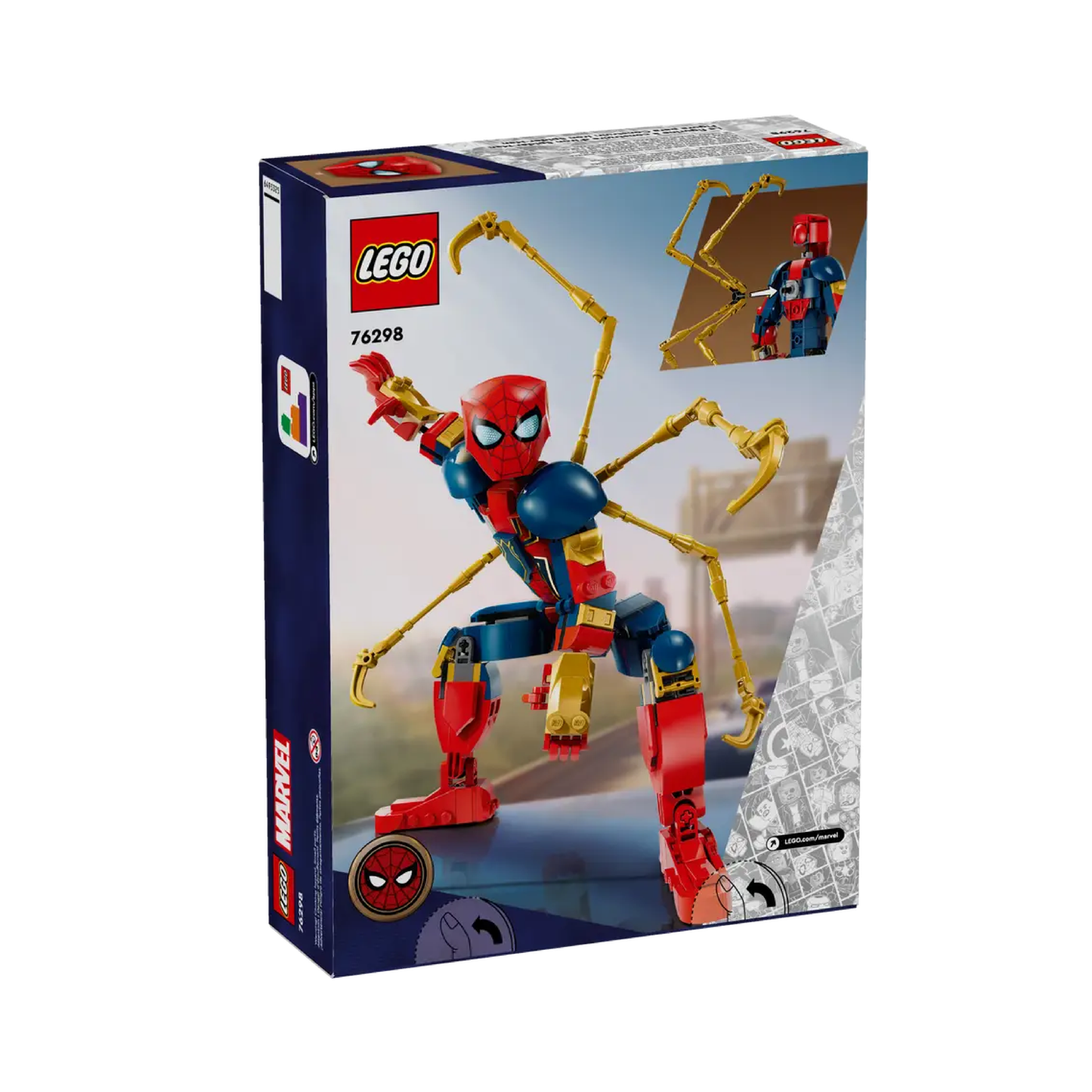 Lego Figura Para Construir: Iron Spider-Man