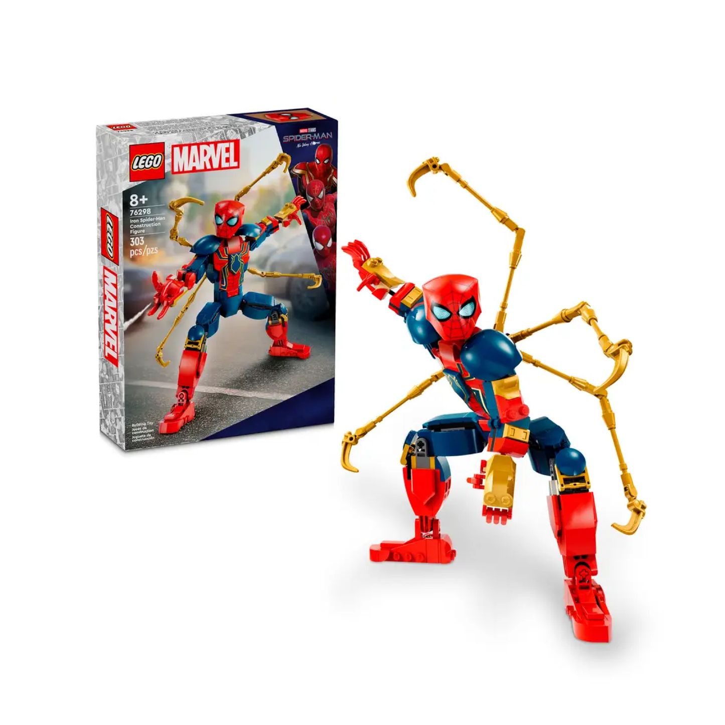 Lego Figura Para Construir: Iron Spider-Man