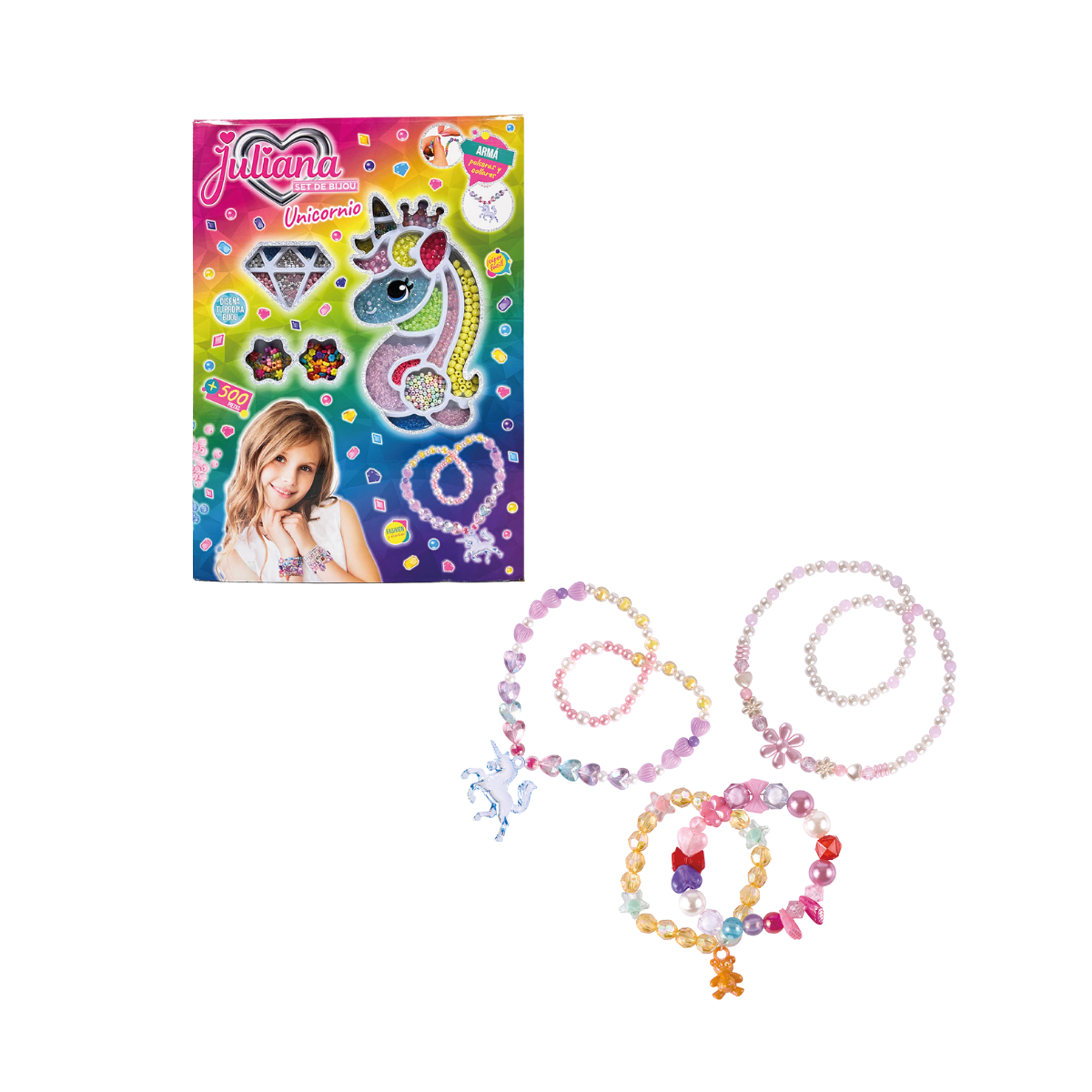 Set de Bijou Unicornio Extra Grande Juliana