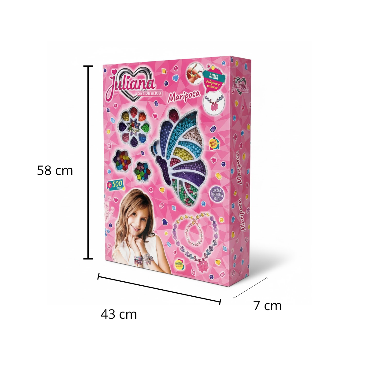 Set de Bijou Mariposa Extra Grande Juliana