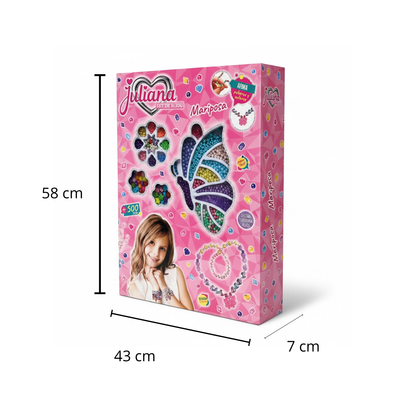 Set de Bijou Mariposa Extra Grande Juliana