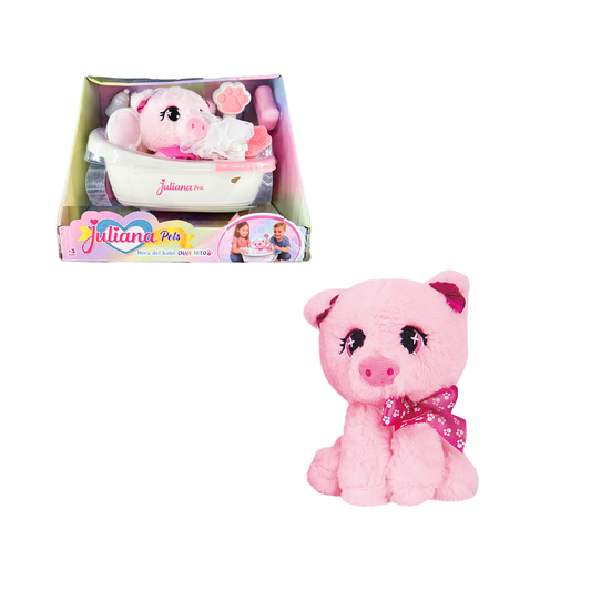 Juliana Pets Hora Del Baño Cerdito