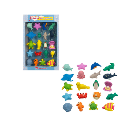 Juliana Mini Gomitas 3D Animales Marinos x20