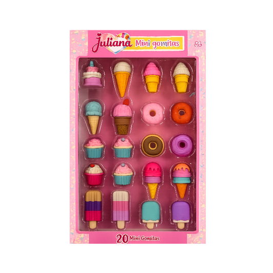 Juliana Mini Gomitas 3D Dulces x20