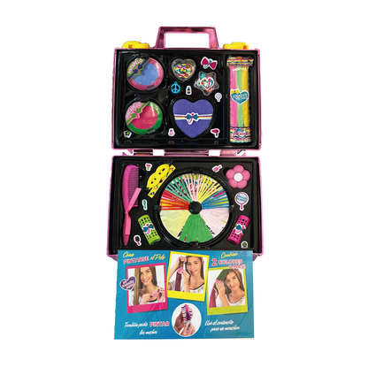Valija Juliana Decora Tu Pelo  Pink Edición Limitada