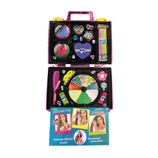 Valija Juliana Decora Tu Pelo  Pink Edición Limitada