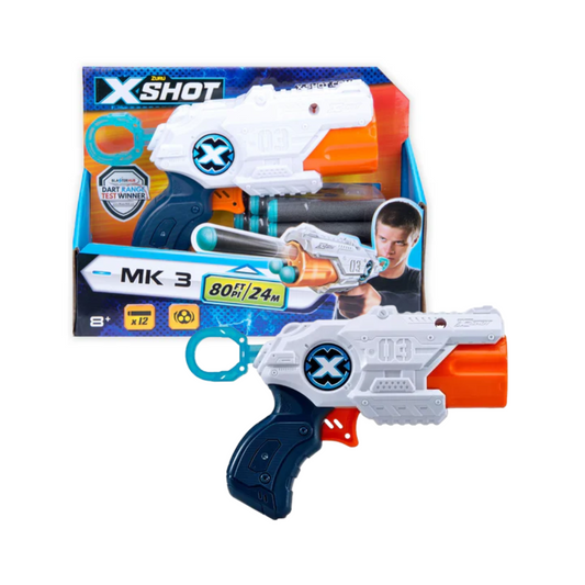 Pistola Juguete 8 Dardos X-shot Mk 3