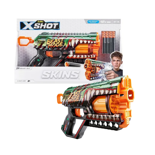 Pistola Lanza Dardos Zuru X-shot Skins Griefer Blaster