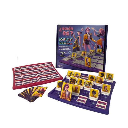 Juego de Mesa ¿Quién es? K-Pop Guerreras