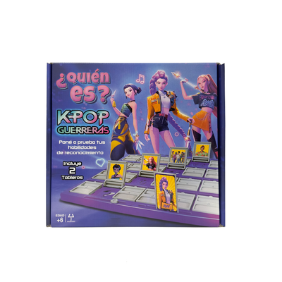Juego de Mesa ¿Quién es? K-Pop Guerreras