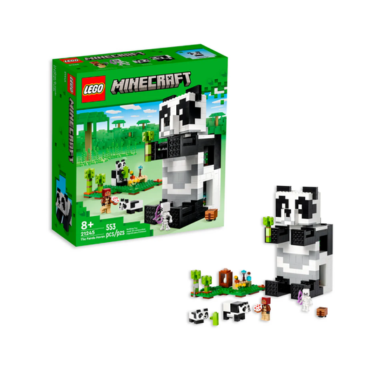 Lego Minecraft El Refugio-Panda