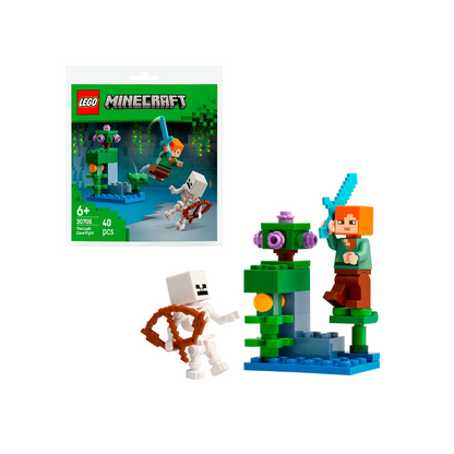 Lego Bolsa Duelo En La Cueva Minecraft