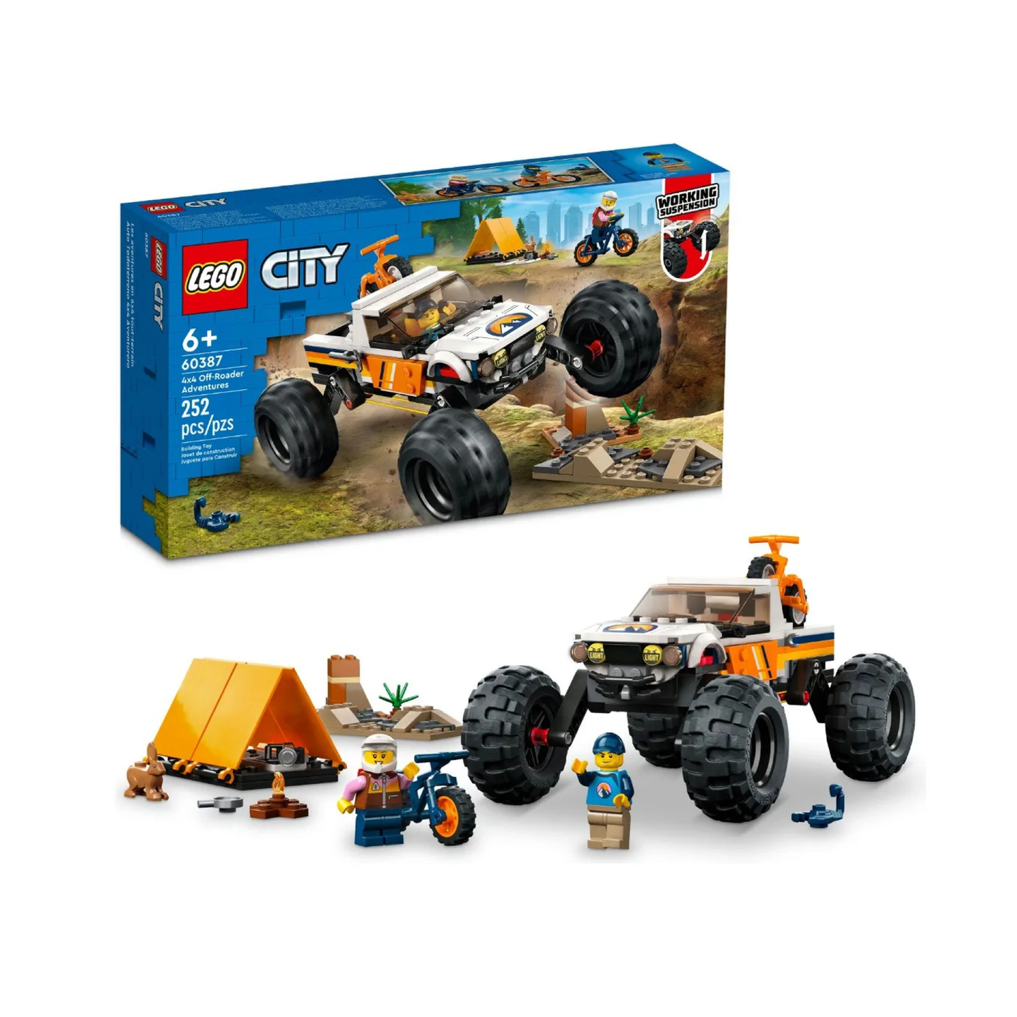 Lego City Todoterreno 4x4 Aventurero