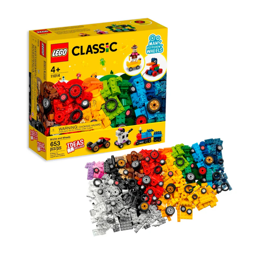 Lego Classic Ladrillos Y Ruedas