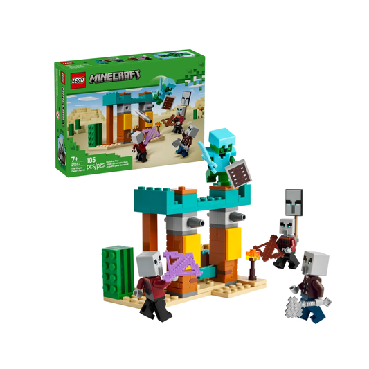 Lego Minecraft La Patrulla Del Desierto De Los Maldeanos