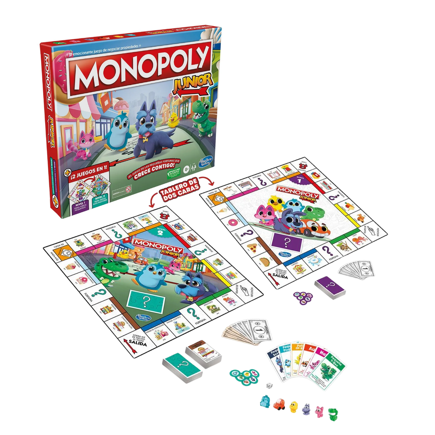 Juego De Mesa Monopoly Junior Hasbro