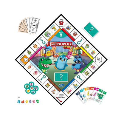 Juego De Mesa Monopoly Junior Hasbro