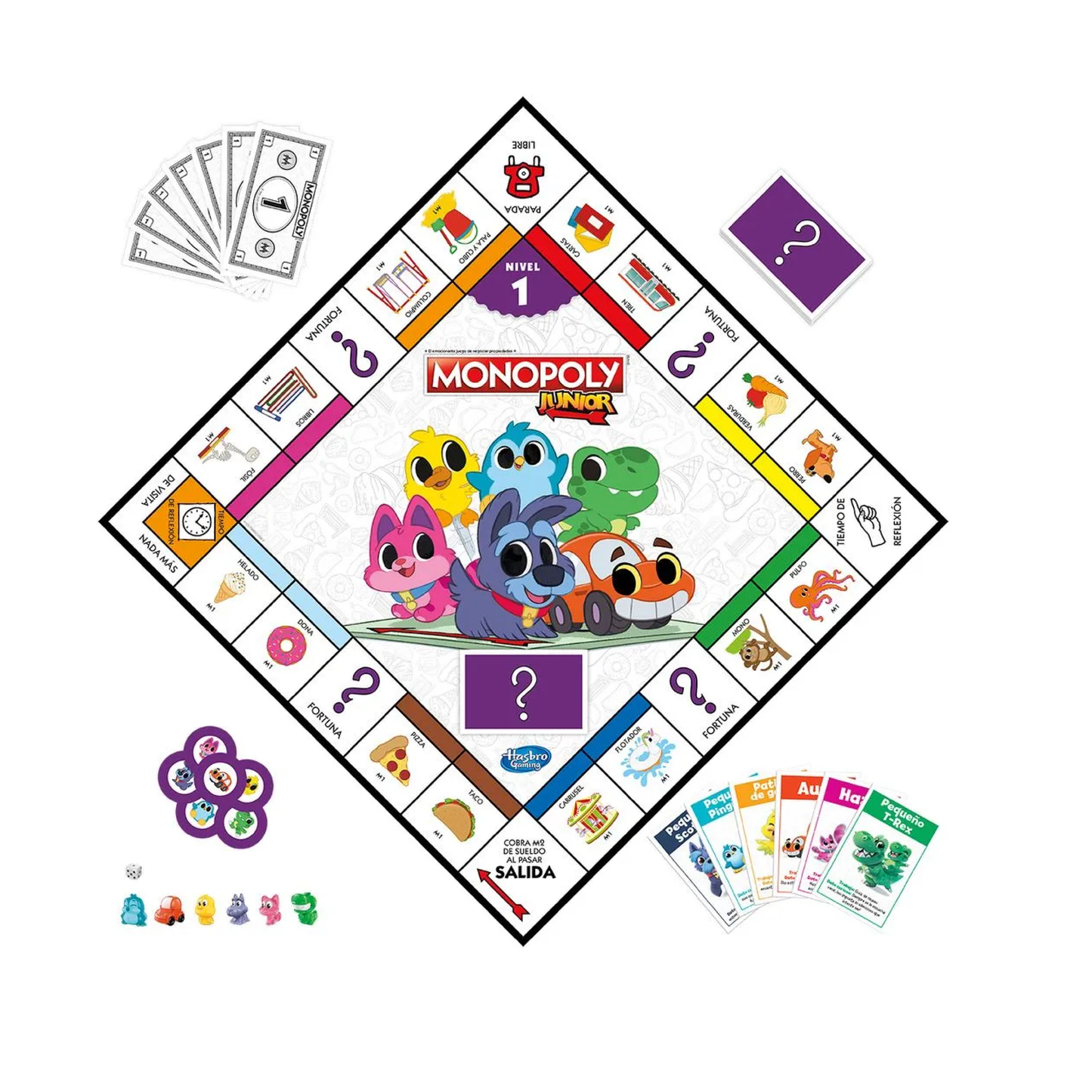 Juego De Mesa Monopoly Junior Hasbro