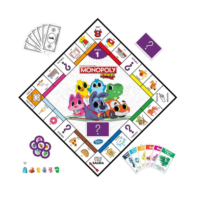 Juego De Mesa Monopoly Junior Hasbro