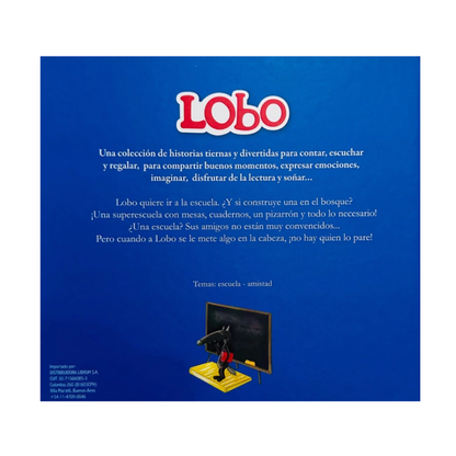 Libro El Lobo Que Quería Ir A La Escuela Auzou