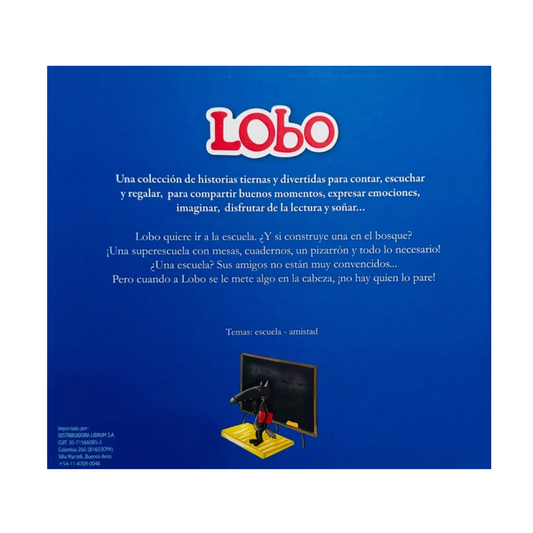 Libro El Lobo Que Quería Ir A La Escuela Auzou