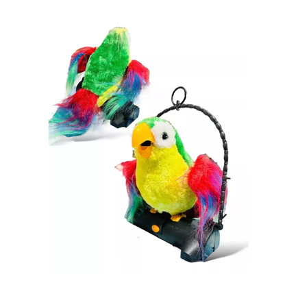 Peluche Lorito Parlanchín Con Sonido Faydi