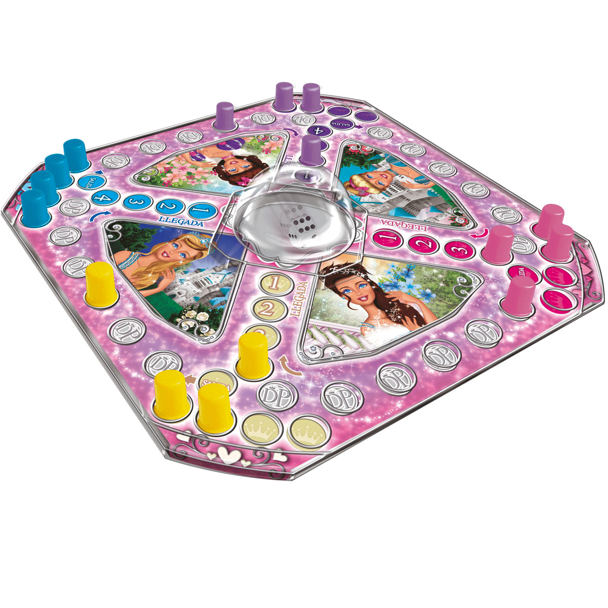 Juego de Mesa Ludo Princesas Ditoys