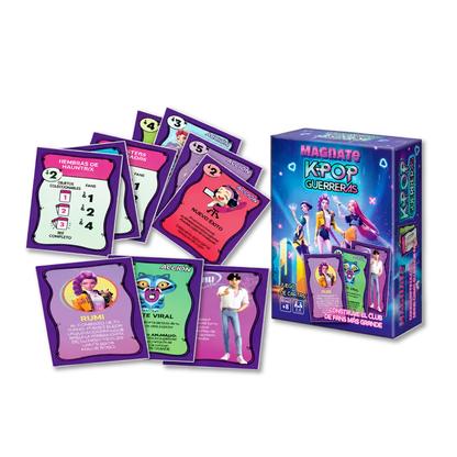 Juego de Cartas Magnate Guerreras K-Pop