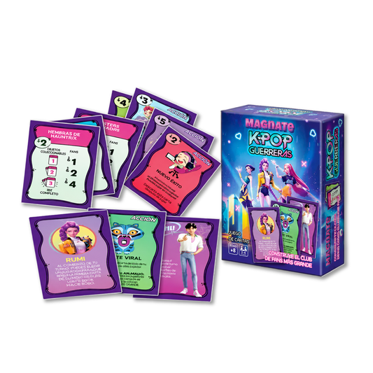 Juego de Cartas Magnate Guerreras K-Pop
