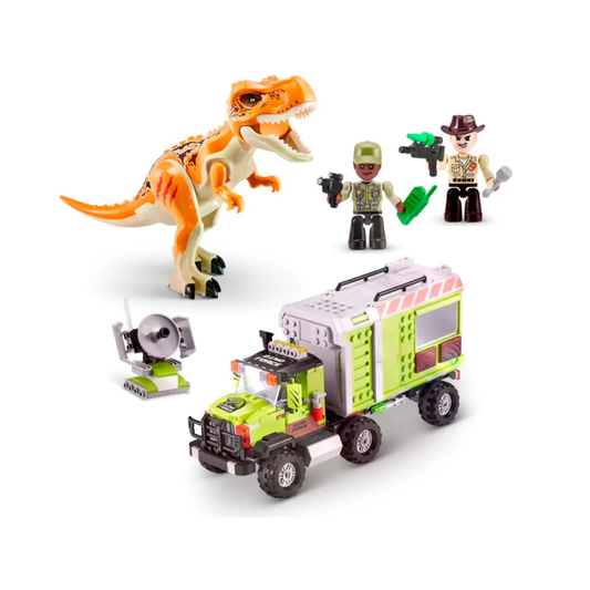 Cápsula Huevo Max Dino Aventura 310 Piezas Para Armar Zuru