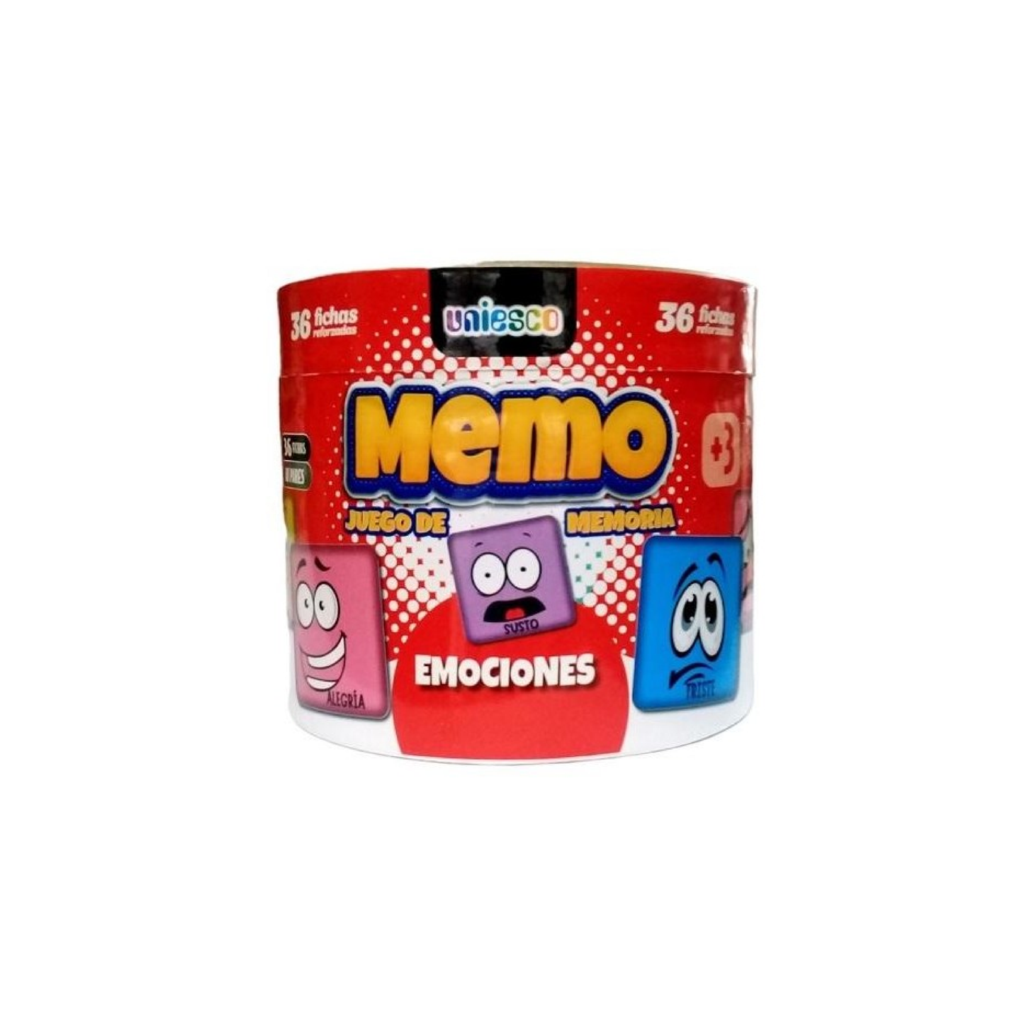 Juego De Mesa Memoria Memo Emociones Uniesco
