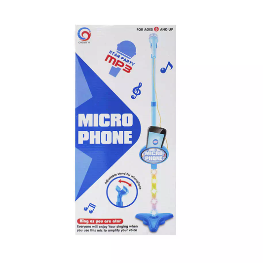 Micrófono Infantil Mp3 Azul