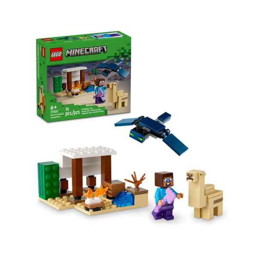 Lego Minecraft La Expedición De Steve Al Desierto
