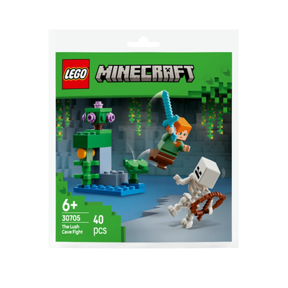 Lego Bolsa Duelo En La Cueva Minecraft