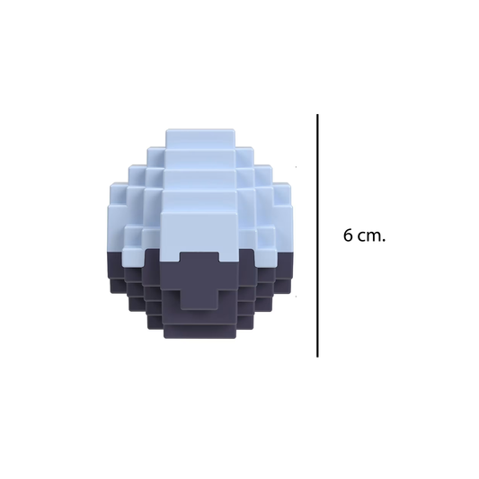 Figura Minecraft Vanilla Mini Huevo Steve Lanzador Bolas De Nieve