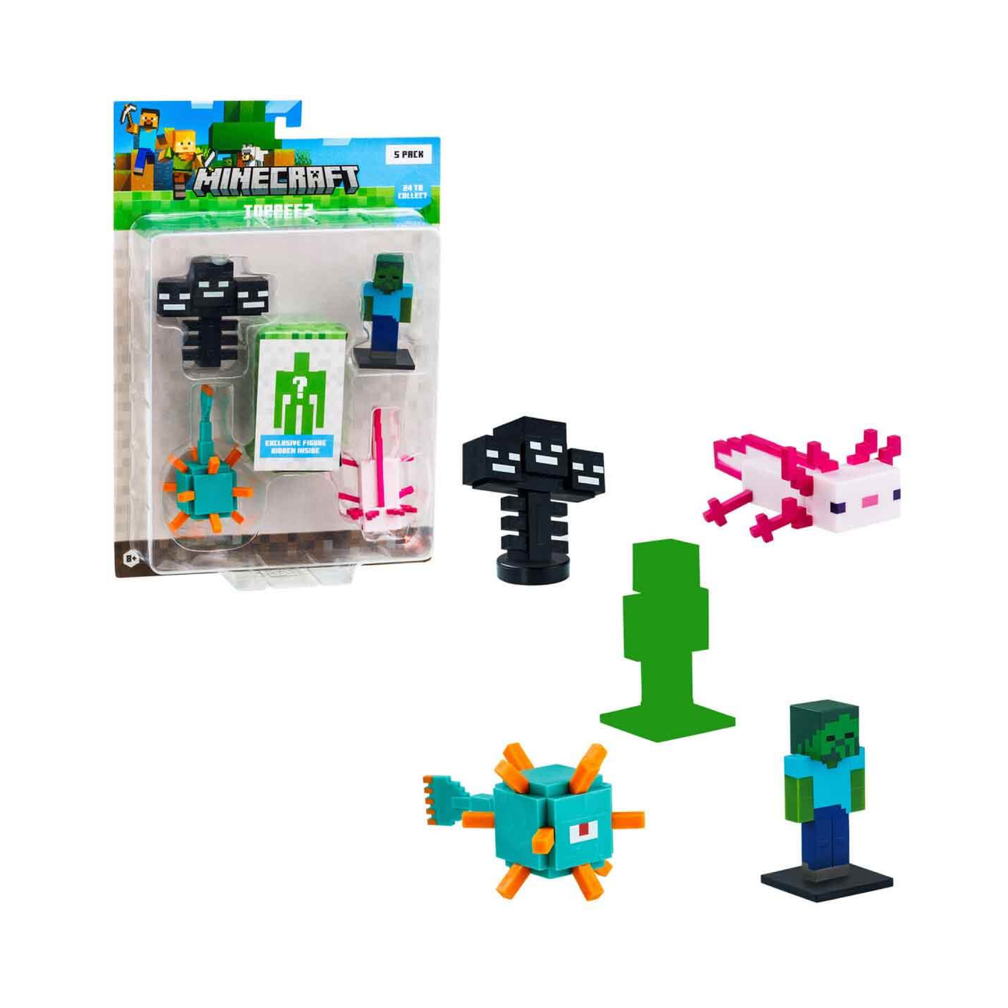 Figuras Minecraft Set X5 Caffaro