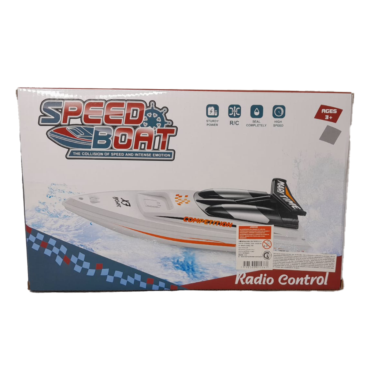 Lancha Speed Boat Radio Control 2.4 Ghz