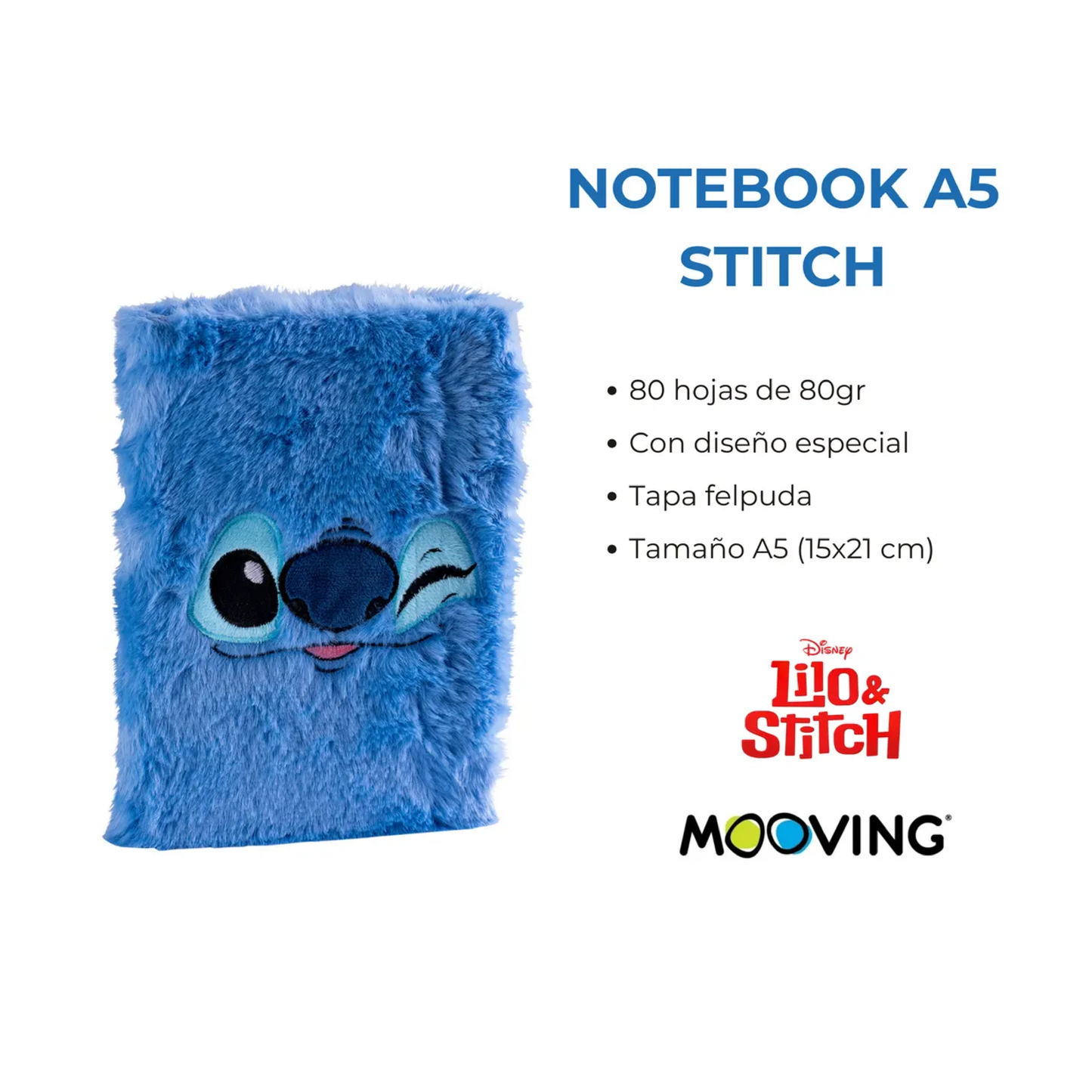Cuaderno A5 MAW Stitch Mooving