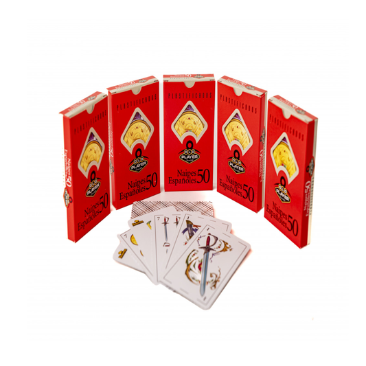 Naipes Españoles x50 Plastificados Player