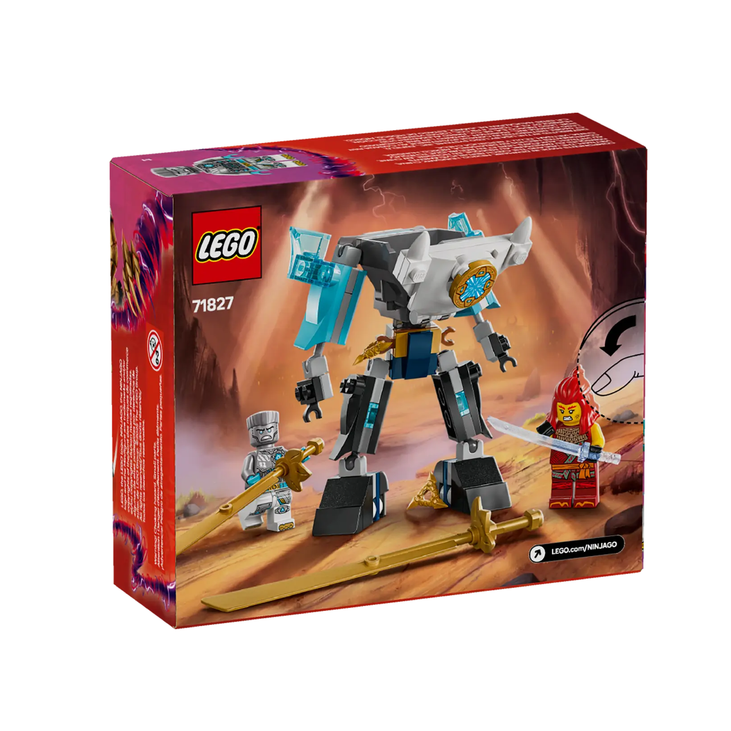 Lego NinjaGo: Armadura Robótica De Combate De Zane